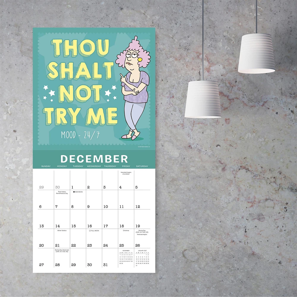 Aunty Acid 2026 Wall Calendar - Online Exclusive