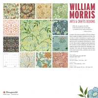 William Morris Arts Crafts Designs 2026 Wall Calendar