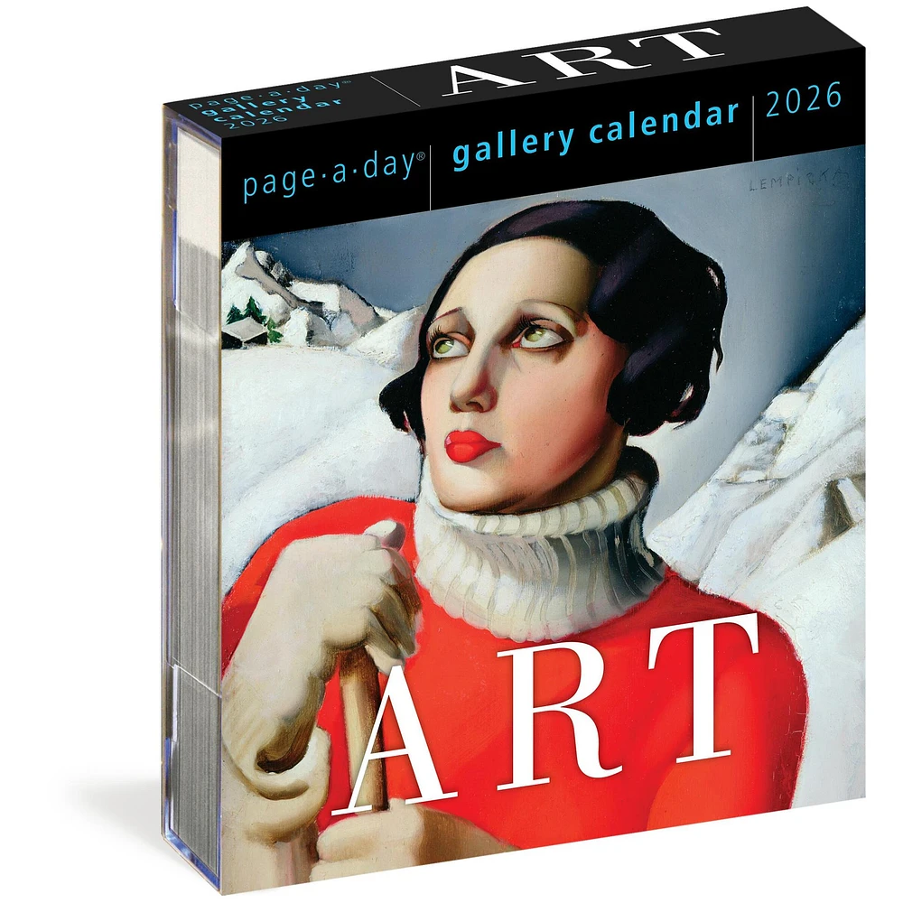 Art Gallery 2026 Box Calendar