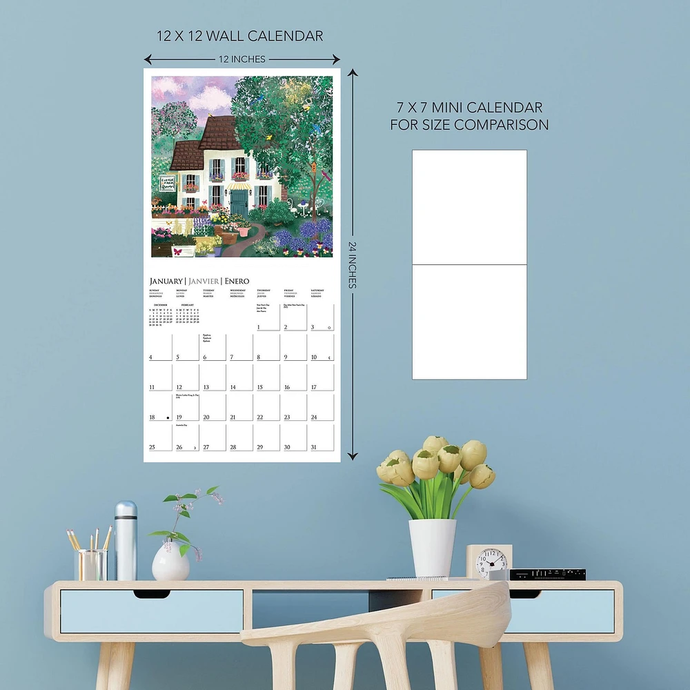 Joyful Landscapes 2026 Wall Calendar
