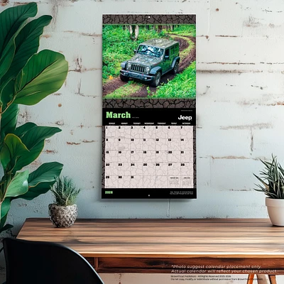 Jeep 2026 Wall Calendar