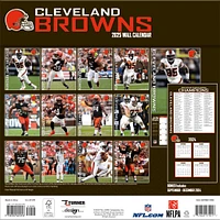 NFL Cleveland Browns Wall 2025 Calendar - Online Exclusive