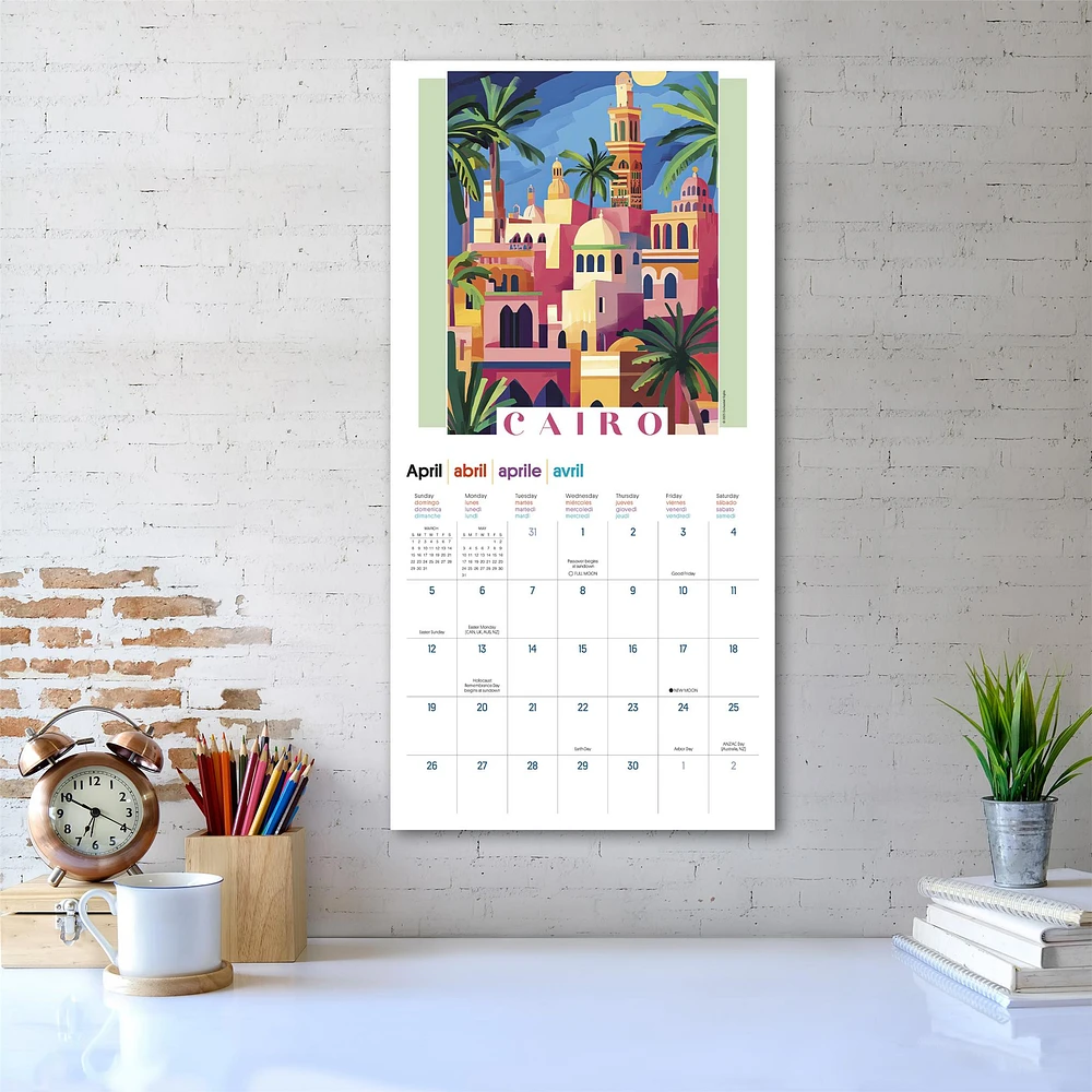 Art of Travel 2026 Wall Calendar - Online Exclusive