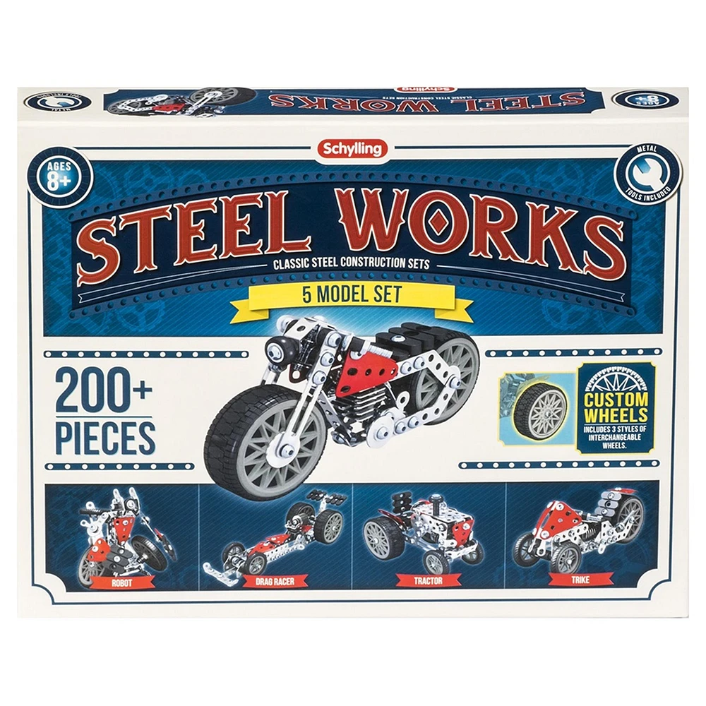 5 Model Set Steel Works