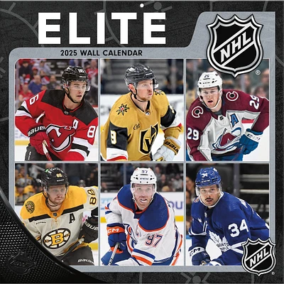 NHL Elite Wall 2025 Calendar