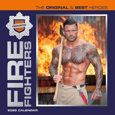 Firefighters 2026 Wall Calendar