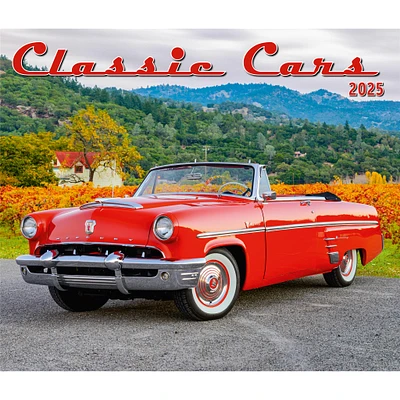 Classic Cars Wall 2025 Calendar