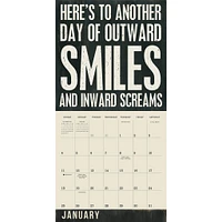 Words To Live By 2026 Wall Calendar