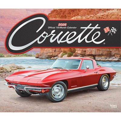 Corvette 2026 Wall Calendar