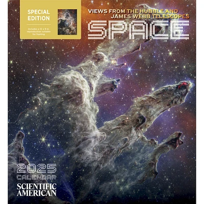 Space Views Special Edition Wall 2025 Calendar