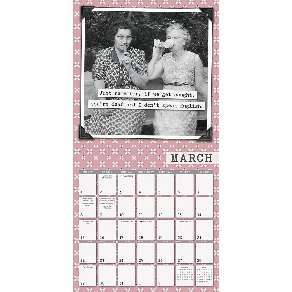 Trash Talk by Annie 2026 Wall Calendar - Online Exclusive
