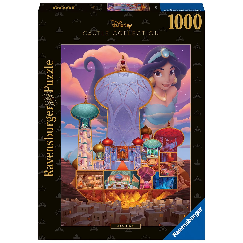 Jasmine Disney Castle 1000 Piece Puzzle - Online Exclusive