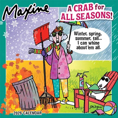 Maxine 2026 Wall Calendar