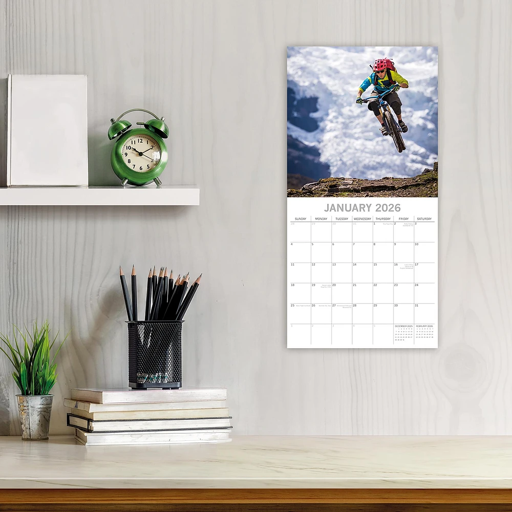 Mountain Biking 2026 Wall Calendar