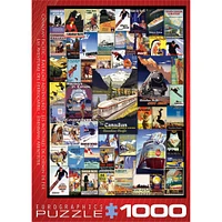 Canadian Pacific Railroad Adventures 1000 Piece Puzzle - Online Exclusive