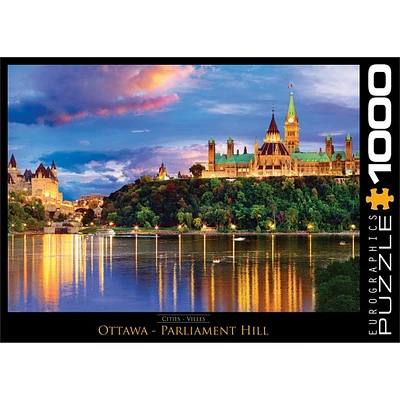 Ottawa Parliament Hill 1000 Piece Puzzle - Online Exclusive