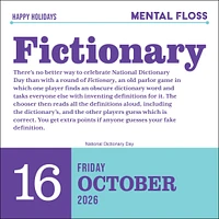 Word Nerd 2026 Box Calendar - Online Exclusive