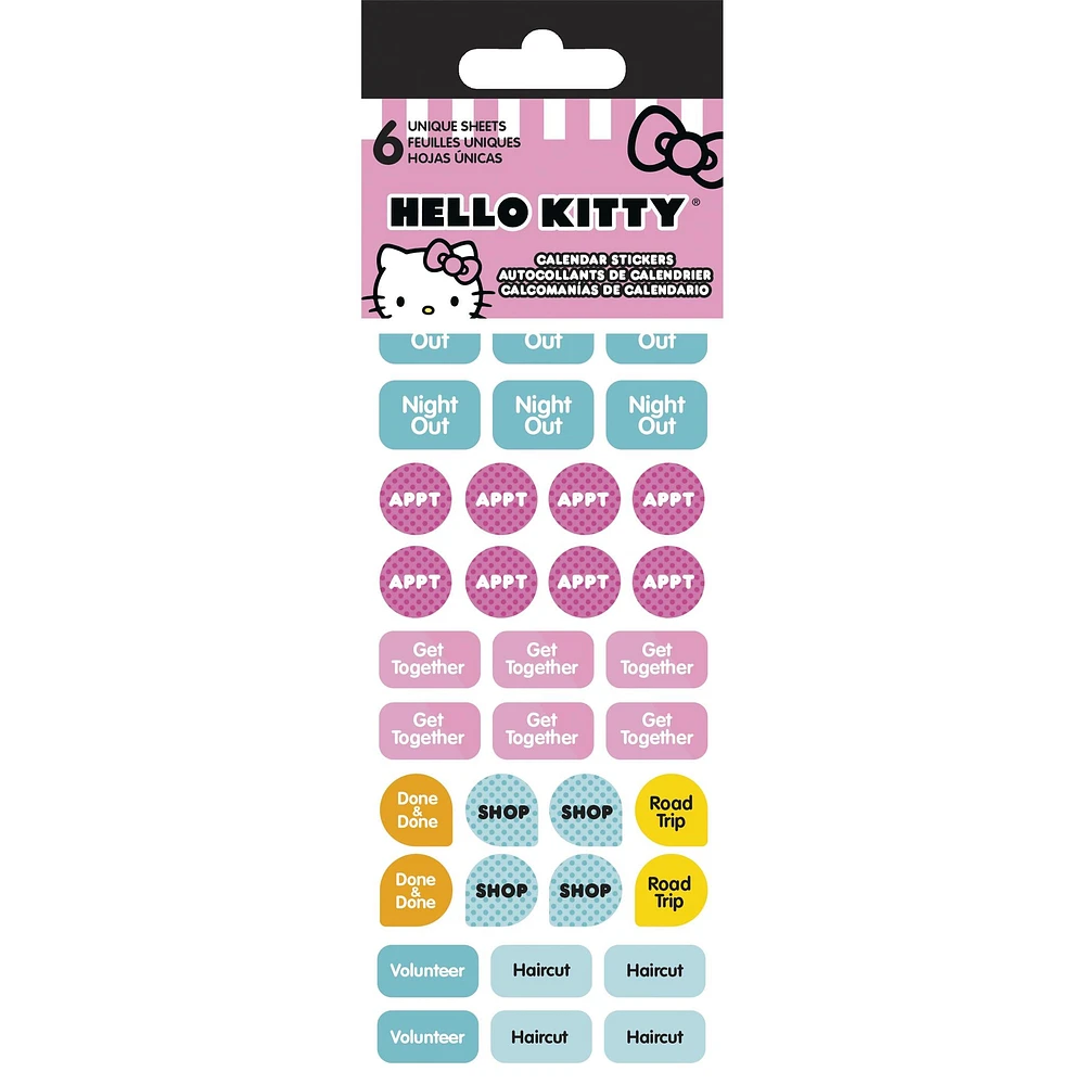 Hello Kitty Reminder Sticker