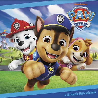 Paw Patrol 2026 Wall Calendar