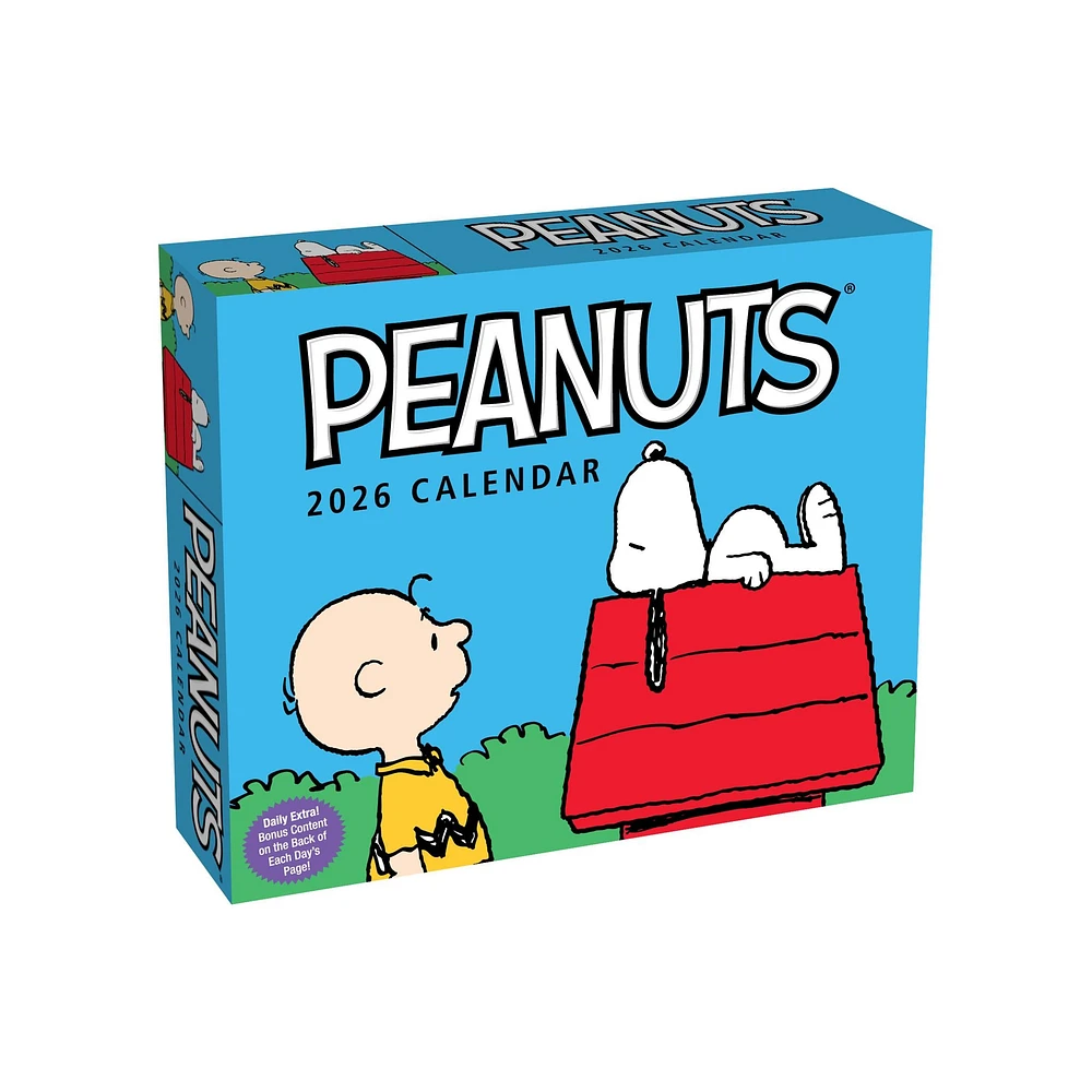 Peanuts® 2026 Box Calendar