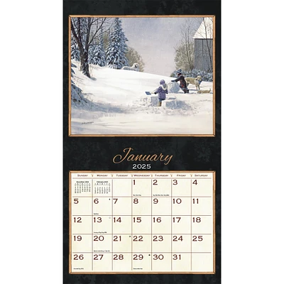 Treasured Times Special Edition with Print Wall 2025 Calendar