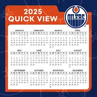 NHL Edmonton Oilers Box 2025 Calendar