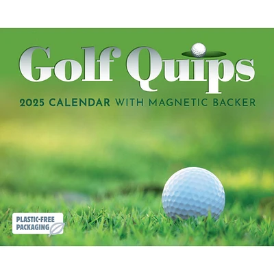 Golf Quips Small Box 2025 Calendar