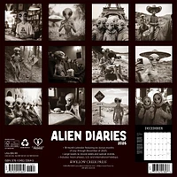 Alien Diaries 2026 Wall Calendar - Online Exclusive