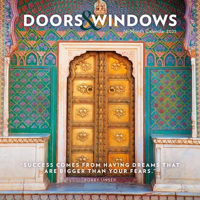 Doors And Windows Wall 2025 Calendar