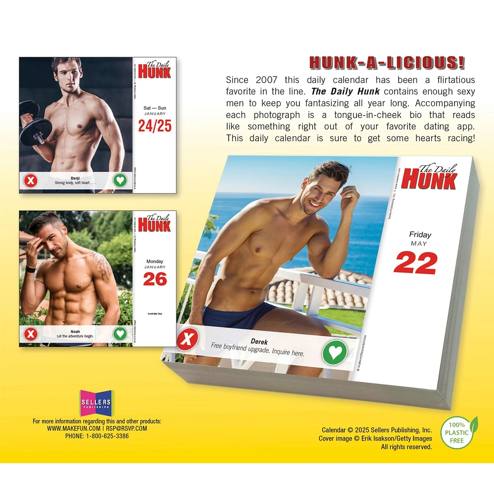 Daily Hunk 2026 Box Calendar