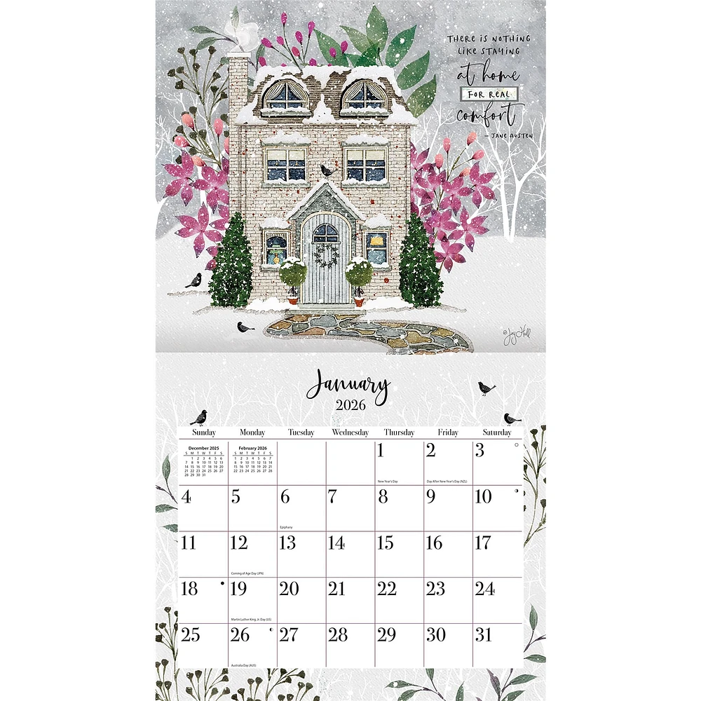 Bless This Home 2026 Deluxe Wall Calendar - Online Exclusive