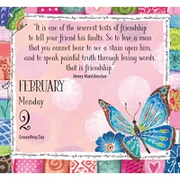 For A Dear Friend 2026 Small Box Calendar