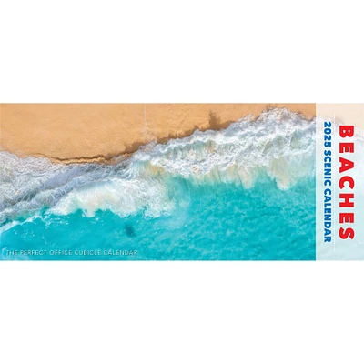 Beaches Panoramic Slim 2025 Calendar