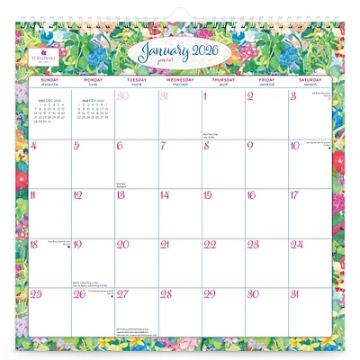 Turnowsky House Bilingual 2026 Wall Calendar