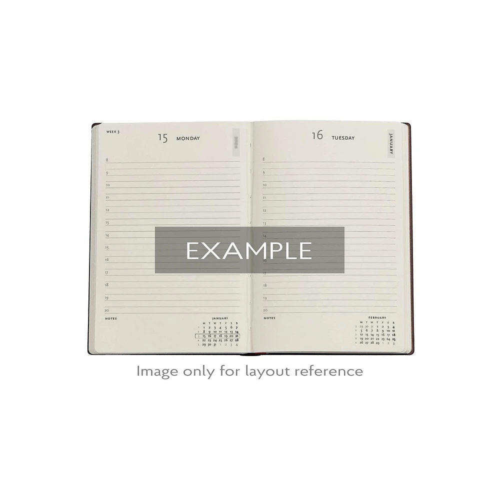Pink Honeysuckle William Morris 2026 Daily Planner Calendar - Online Exclusive