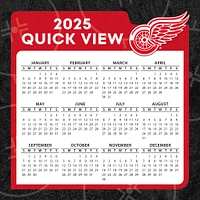 NHL Detroit Red Wings Box 2025 Calendar - Online Exclusive