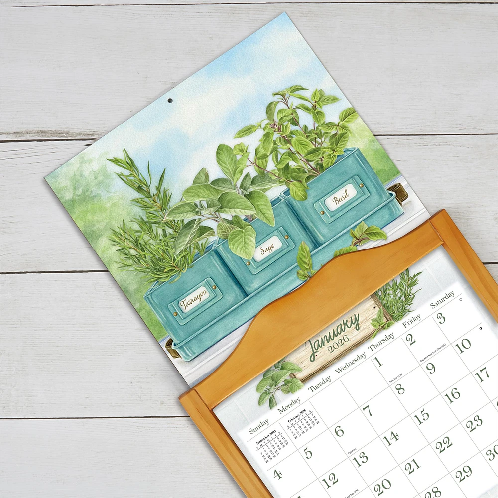 Herb Garden 2026 Wall Calendar - Online Exclusive