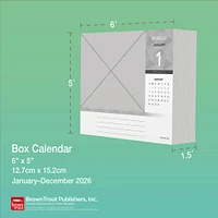 Chickens 2026 Box Calendar - Online Exclusive