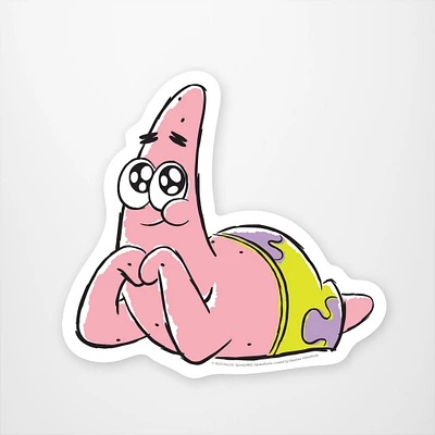 Cute Patrick Vinyl Sticker - FINAL SALE