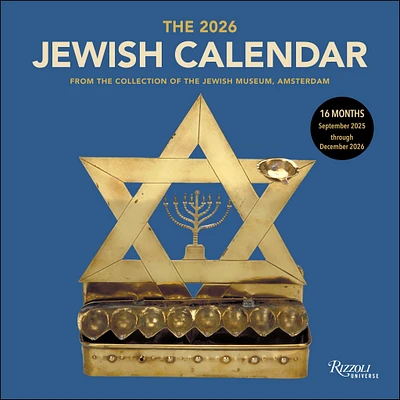Jewish 2026 Wall Calendar