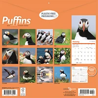 Puffins 2026 Wall Calendar
