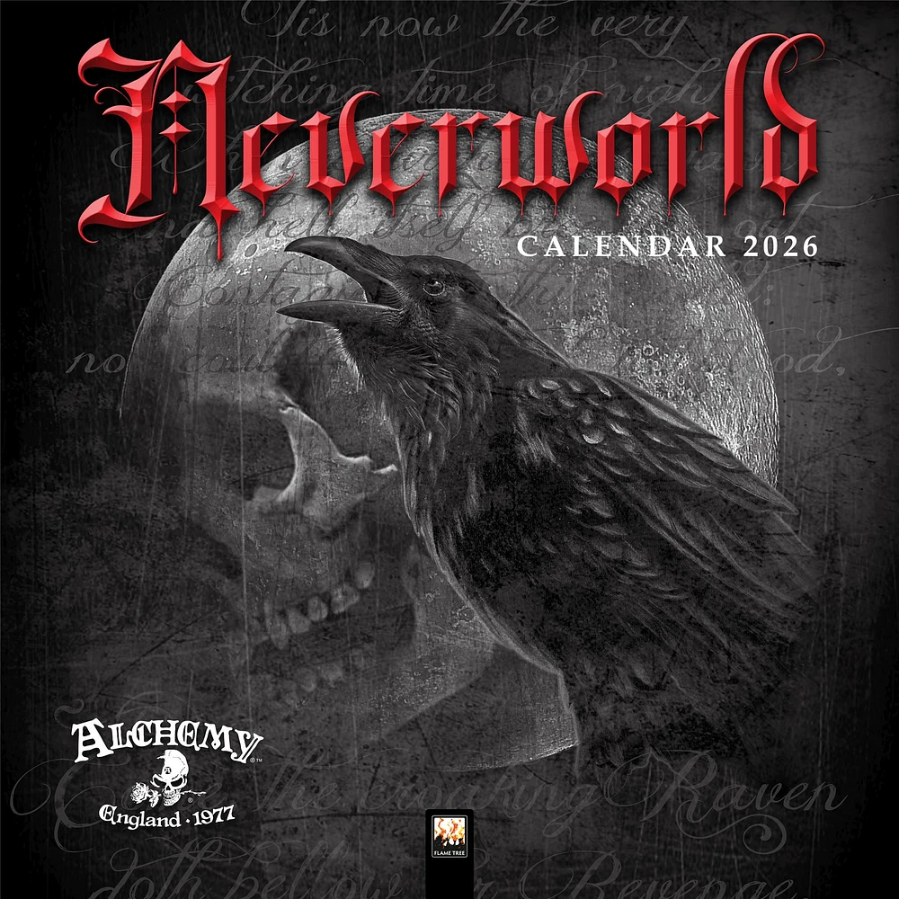 Alchemy: Neverworld 2026 Wall Calendar - Online Exclusive