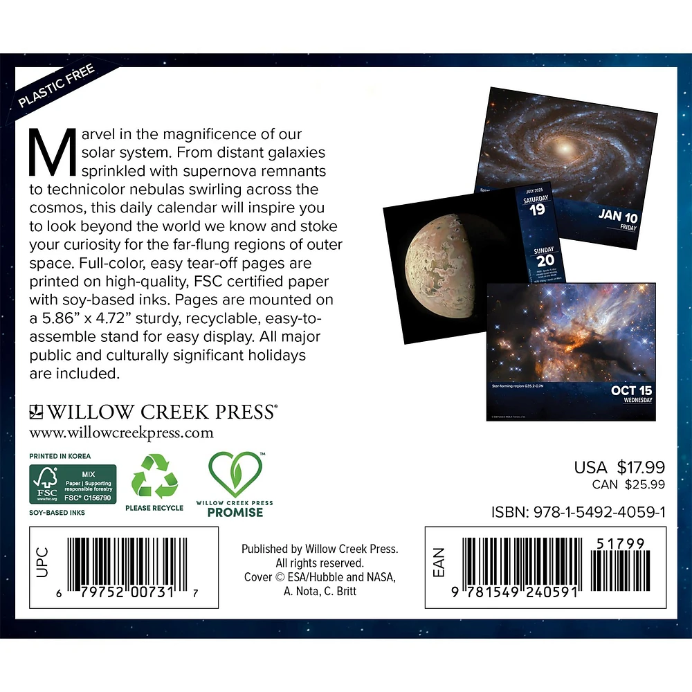 Astronomy Box 2025 Calendar