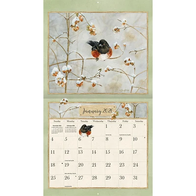 Birds In The Garden 2026 Wall Calendar - Online Exclusive