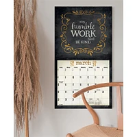 Words To Live By 2026 Deluxe Wall Calendar