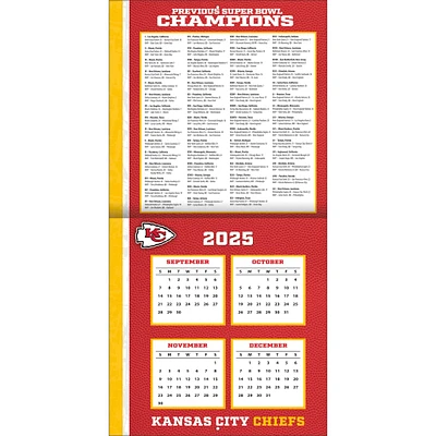 NFL Kansas City Chiefs 2026 Wall Calendar