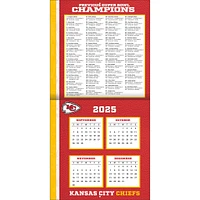 NFL Kansas City Chiefs 2026 Wall Calendar