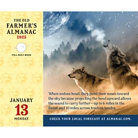 Old Farmers Almanac Everyday Box 2025 Calendar