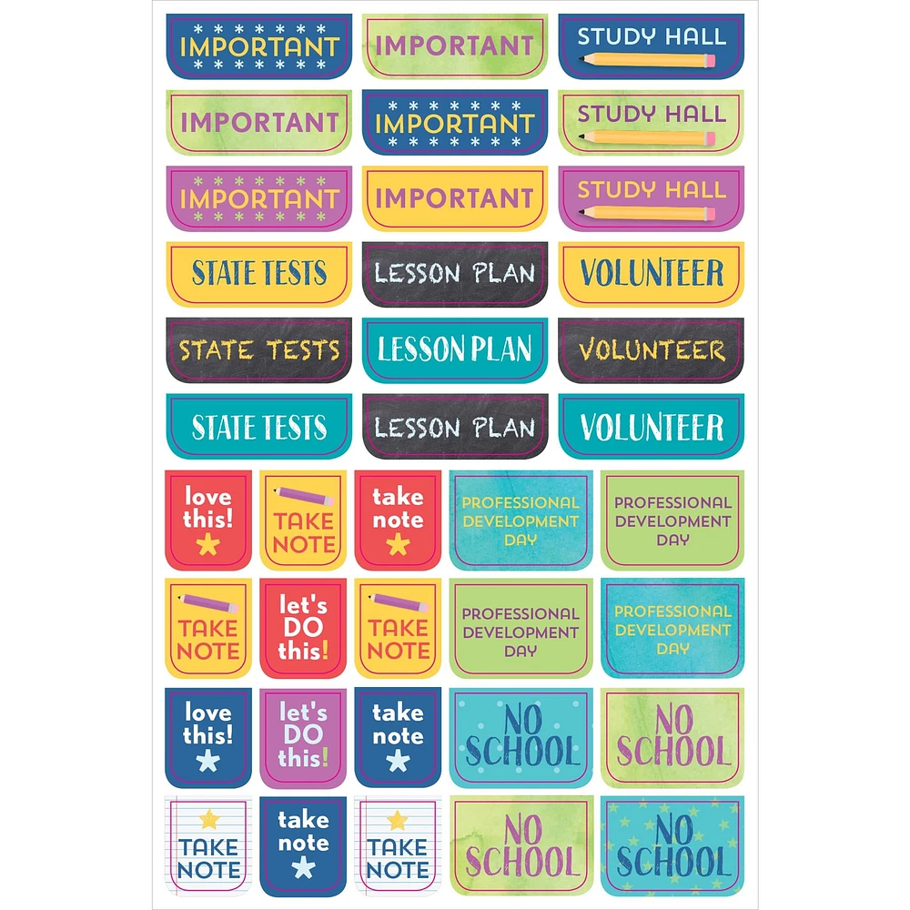 Teacher Planner Stickers