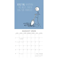 Scary Reality Of Adulting 2026 Wall Calendar